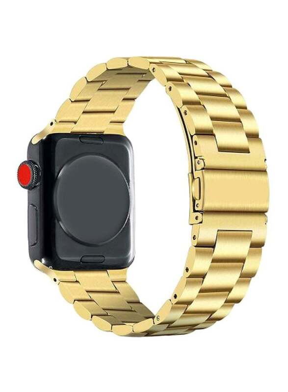 Replacement Stainless Steel Band For Apple Watch 40/44mm Gold