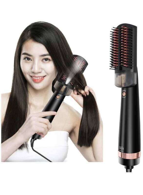 

Arabest Professional 3 in 1 Steam Hair Dryer Brush With Infrared Light And Steam Spray Hot Air Comb
