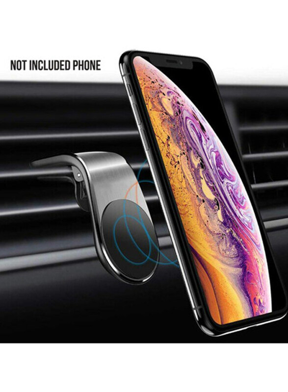

Generic Trands Air Vent Magnetic Car Mount Phone Holder, Black