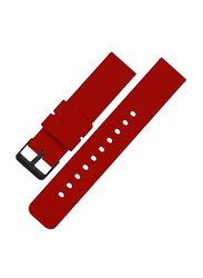 Silicone Replacement Band For Samsung Galaxy Watch/Active Watch, Red