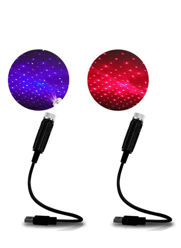

Generic Car Roof Flexible USB LED Light, Red/Blue