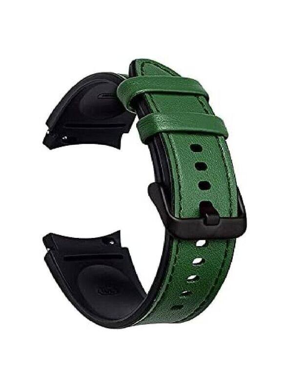 Leather Replacement Band For Samsung Galaxy 4 Watch, Green