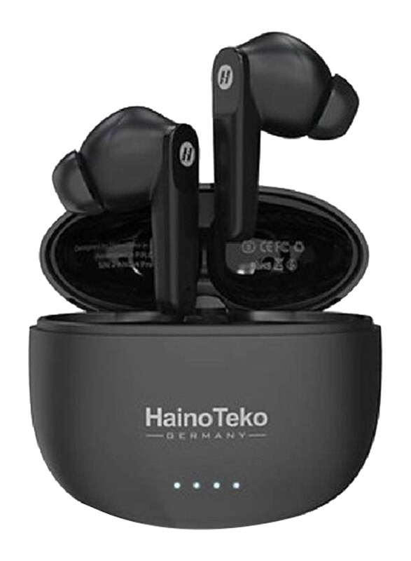 

Haino Teko Germany ANC-4 Pro Wireless/Bluetooth Noise Cancelling In-Ear Earphone, Black