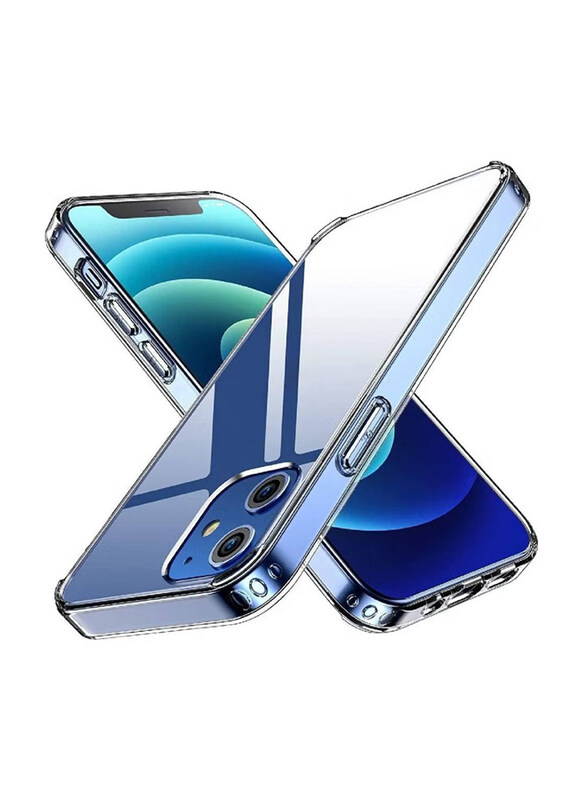 

Generic Apple iPhone 12 Slim Transparent TPU Mobile Phone Case Cover, Clear
