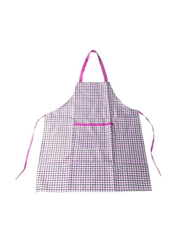 

Delcasa Printed Multipurpose Apron, Pink