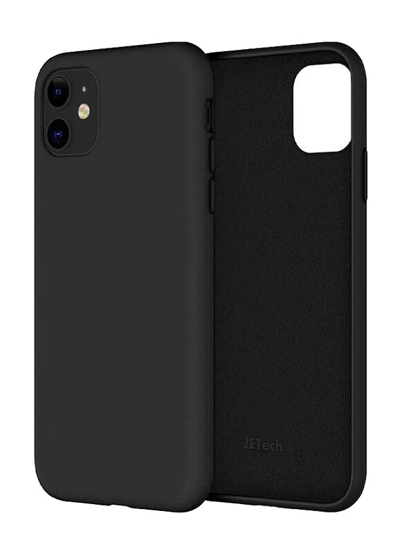 

Generic Apple iPhone 11 Silicone Mobile Phone Case Cover, Black