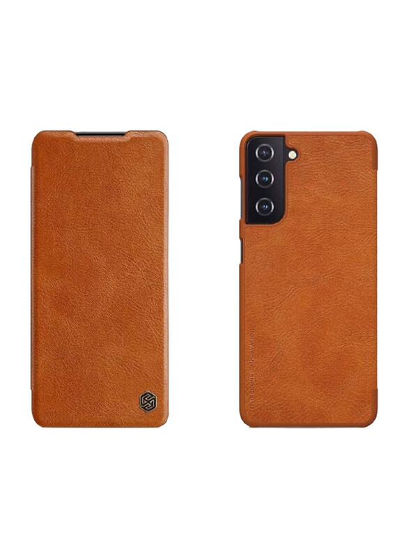 

Generic Samsung Galaxy S21 Leather Wallet Flip Mobile Phone Case Cover, Brown