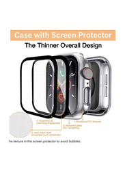 Watch Case with Screen Protector Bumper Case 9H Bulletproof Glass Screen Protector for Apple Watch 42mm, Clear