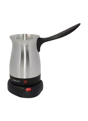 Sokany Turkish Coffee Maker, Silver/Black