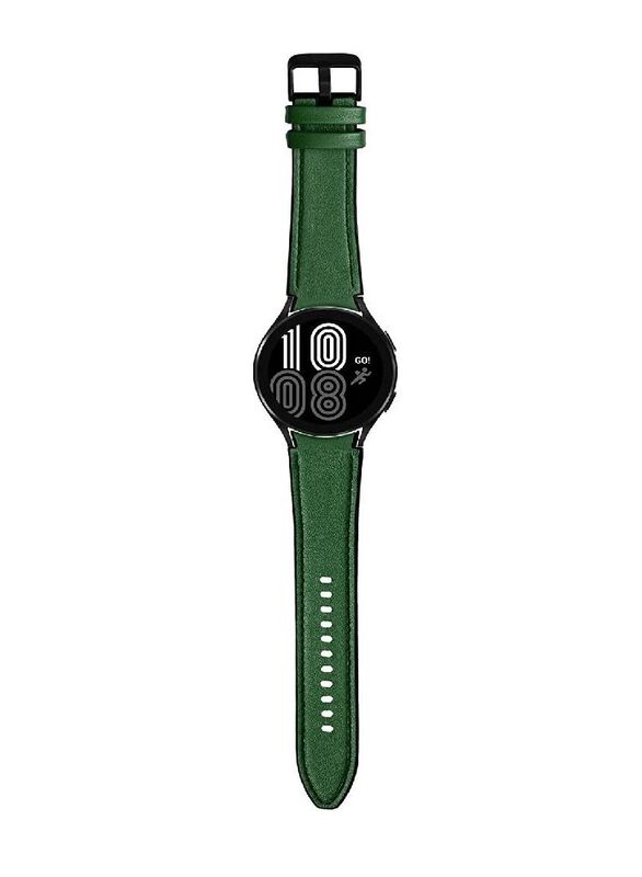 Leather Replacement Band For Samsung Galaxy 4 Watch, Green