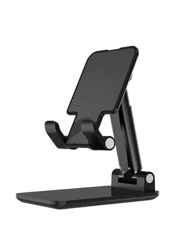 

Generic Adjustable Foldable Mobile Phone Stand, Black