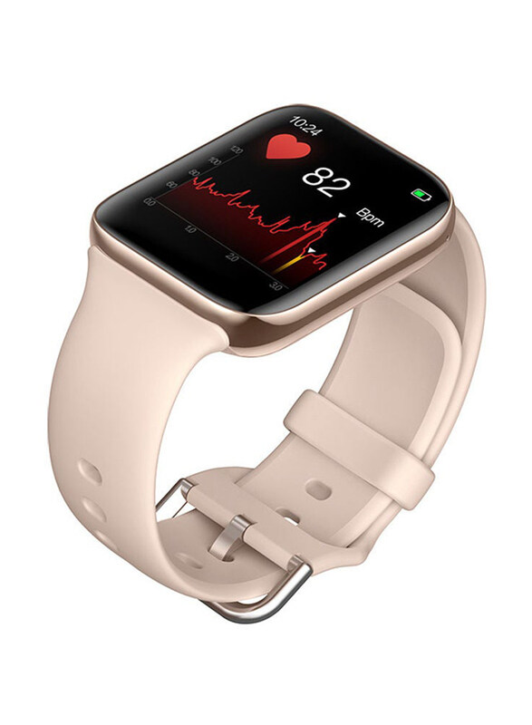 

Generic Intelligent Heart Rate Monitor Smartwatch, Beige