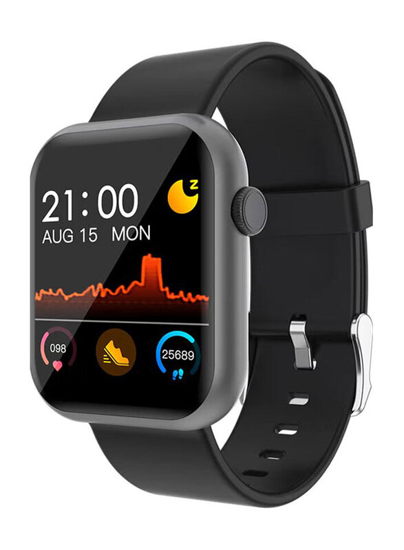 Waterproof Smartwatch, J4483B-KM, Black