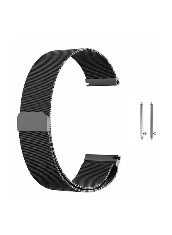 

Ics Replacement Milanese Metal Band for Xiaomi Watch S1 Active, Black