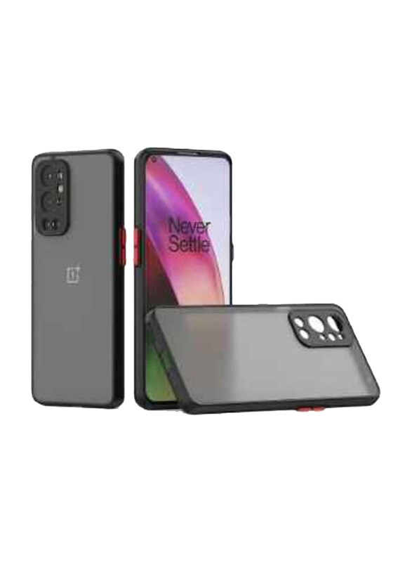 

Generic OnePlus 9 Pro Matte Hard PC Back Bumper Slim Protective Mobile Phone Case Cover, Black