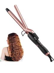 Curling Iron Hair Curler Ceramic Coating Anti-Scald Curling Wand For Any Hair Type