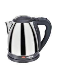 Nova 1.7L Stainless Steel Electric Cordless Kettle, Silver