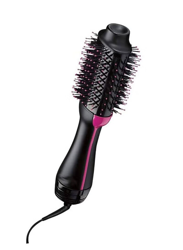 

Xiuwoo One-Step Hair Dryer & Volumizer Hot Air Brush, Black