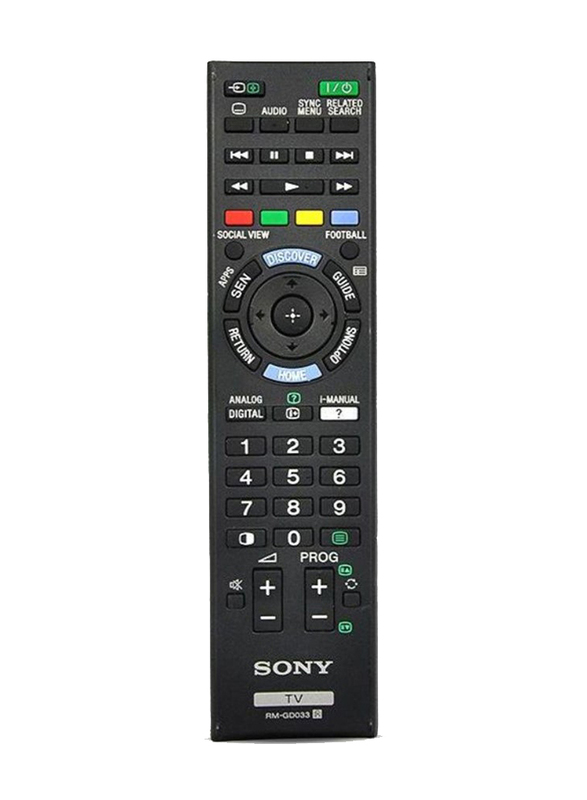 Sony LED/LCD TV Remote Control, Black