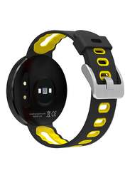 IP67 Heart Rate Fitness Smart Watch NJA-1 Black/Yellow