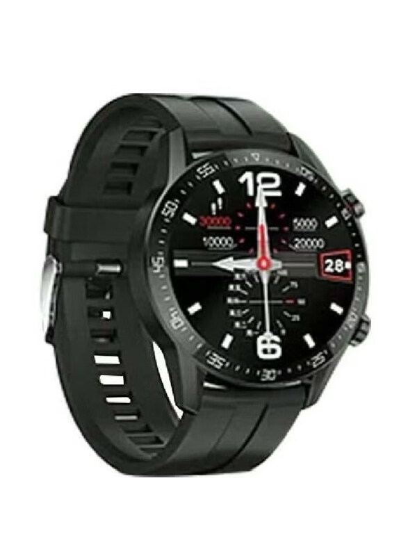 

Haino Teko 44mm Smartwatch with Water Resistant, Black