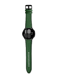 Replacement Leather Band For Samsung Galaxy Watch 4, Green