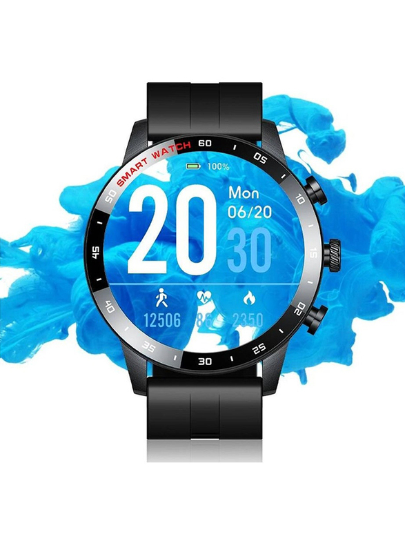 Curren 1.3-Inch Big Screen Retina HD Smartwatch for Men, Black