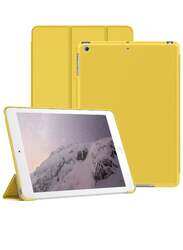 Protective Soft TPU Smart Trifold Stand with Pencil Holder Case Cover For iPad Pro 11 Inch (2022/2021/2020) Pink