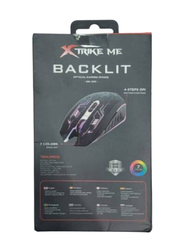 Xtrike Me Gaming Mouse for Pc With RGB Lights, Black