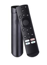 Replacement Remote Control For Insignia Fire TV And Toshiba Fire TV With Prime Video/Netflix Black