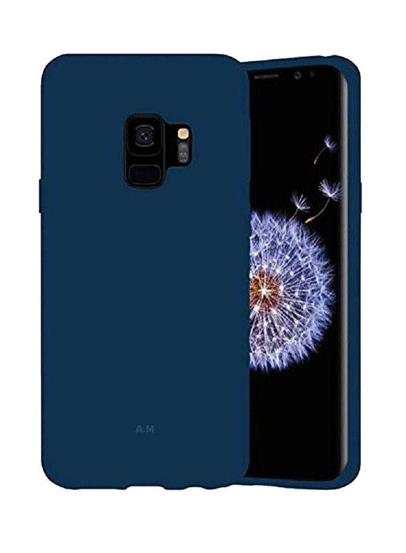 

Generic Samsung Galaxy S9 Plus Soft Silicone Material Anti Scratch Mobile Phone Case Cover, Blue