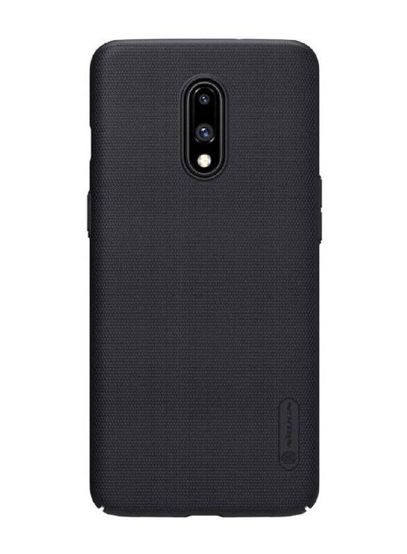 

Nillkin OnePlus 7 Super Frosted Shield Hard PC Mobile Phone Back Case Cover, Black