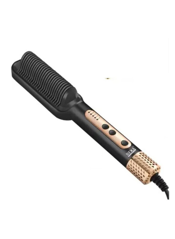 

Sokany Professional Hair Straightening Comb Brush Glam Look, Black