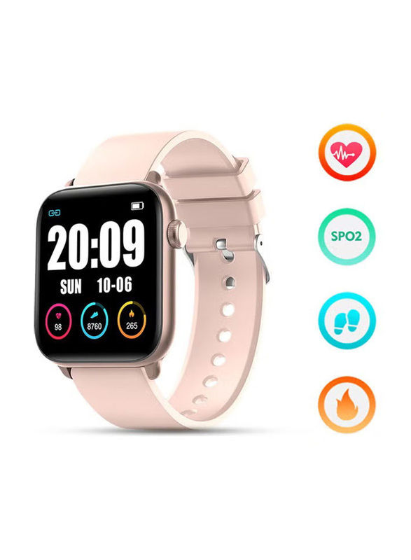 Heart Rate Monitor Smartwatch Pink