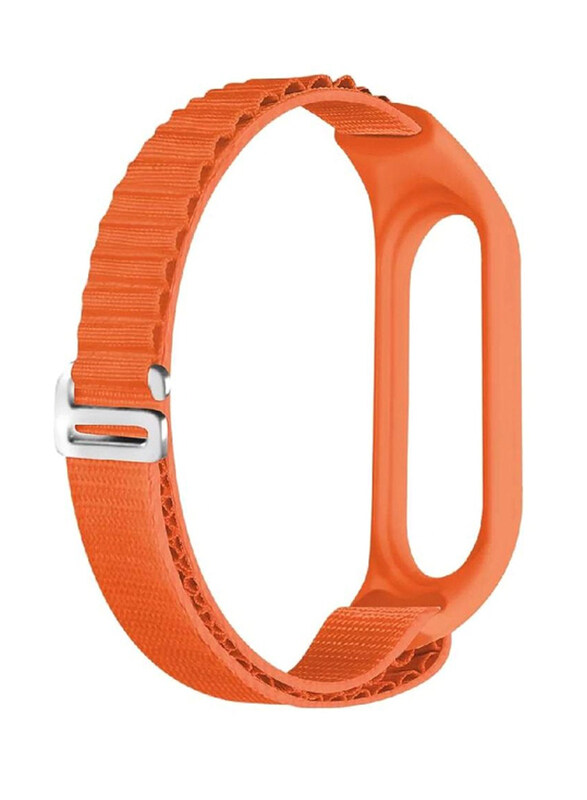 

Generic New Nylon Sport Loop Wristband Bracelet for Xiaomi Mi Band 7, Orange