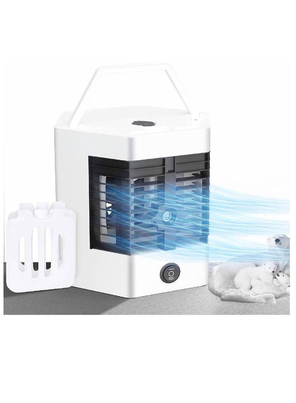 Portable Mini Desktop Humidifier Cooler with Adjustable Modes, White
