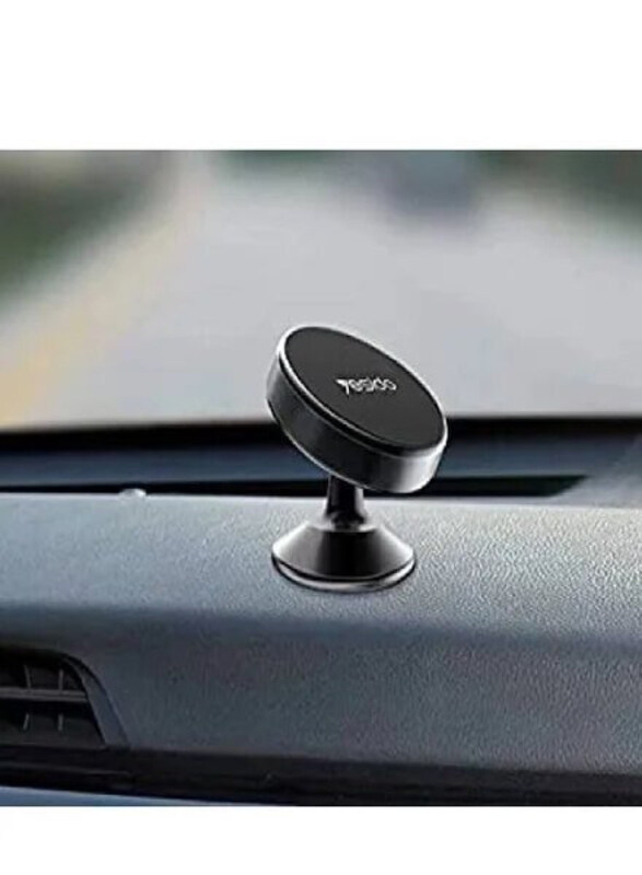 

Yesido C56 Magnetic Suction Bracket Car Phone Holder, Black