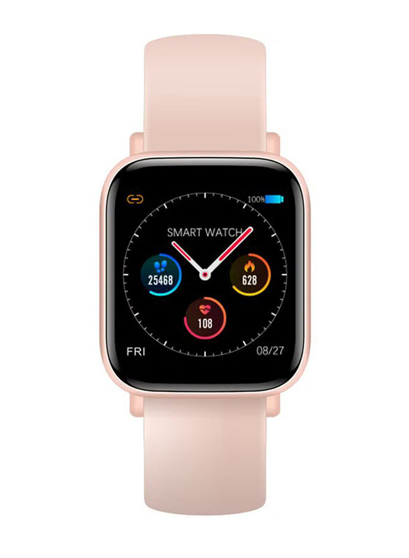 

Generic Fitness Monitoring Multi-Sport Mode Smartwatch, Pink