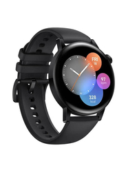 Replacement Soft Silicone Strap for Huawei Watch 3/3 Pro, Black