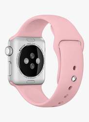 Silicone Sport Wrist Band For Apple Watch 40 mm Pink