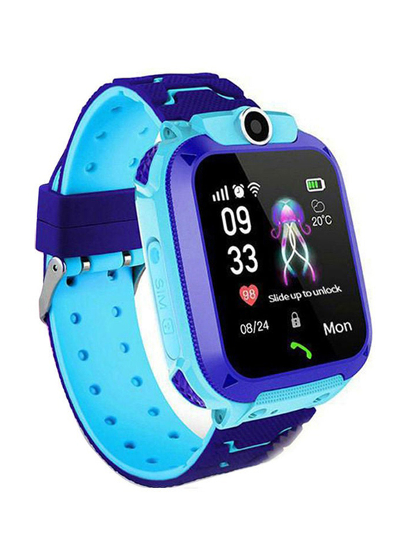Smart Watch Intelligent Waterproof, Q12, Blue