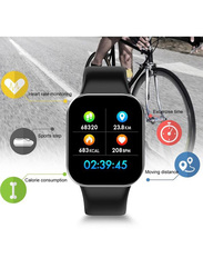 X16 1.3-inch Bluetooth Smartwatch, Black