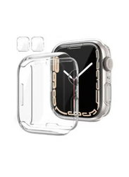 Ultra-Thin Cover Protective Case for Apple Watch Series 7, Clear