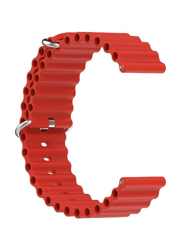 

Generic Quick Release Silicone Band with Metal Buckle for Huawei Watch GT3 / GT3 Pro, Red