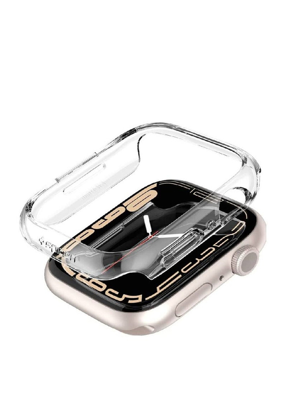 

Thin Fit Designed Case Cover for Apple Watch Series 7 45mm, Crystal Clear