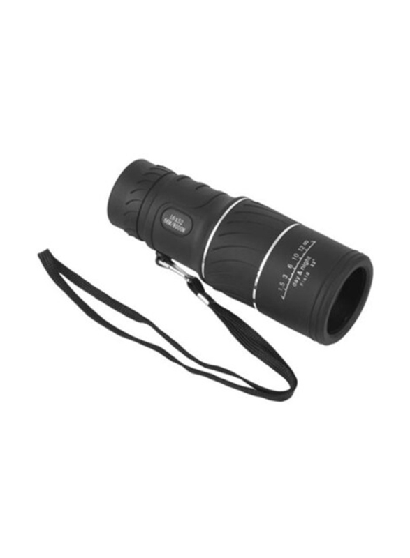 Compact Monocular Zoom Telescope, Black