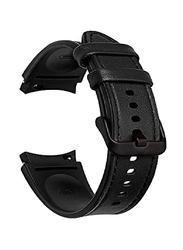 Replacement Leather Band For Samsung Galaxy Watch 4, Black