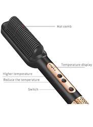 Professional Hair Straightening Comb Brush Glam look For Women SK-1008