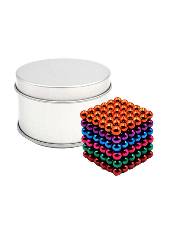 

Generic 5mm 6-Colors Magnetic Balls Sculpture Backyballs for Intellectual Development Stress Relief, 216 Piece, Ages 8+