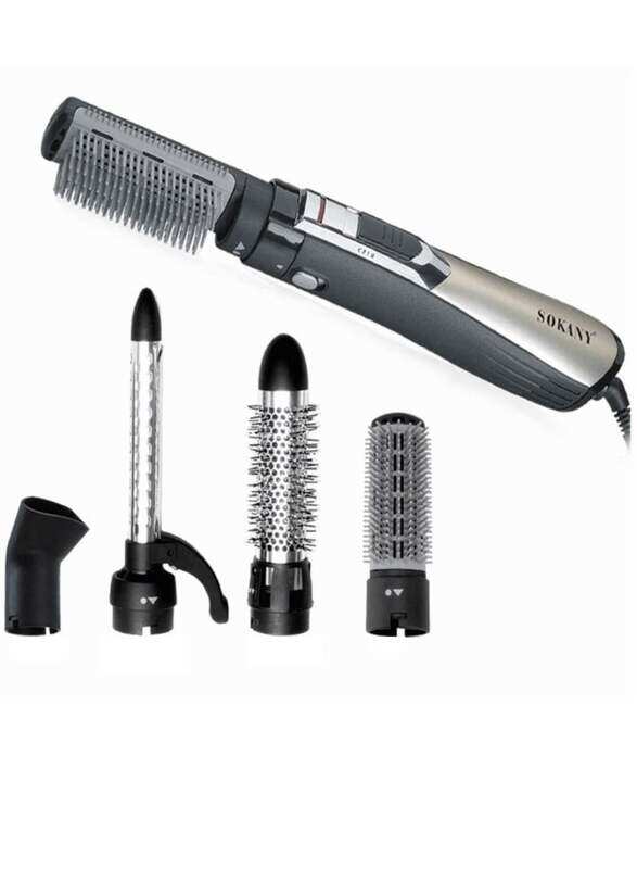 4 in 1 Professional Hot Air Styler Comb For Beautiful Shiny Curls And Waves With 1 Year Warranty